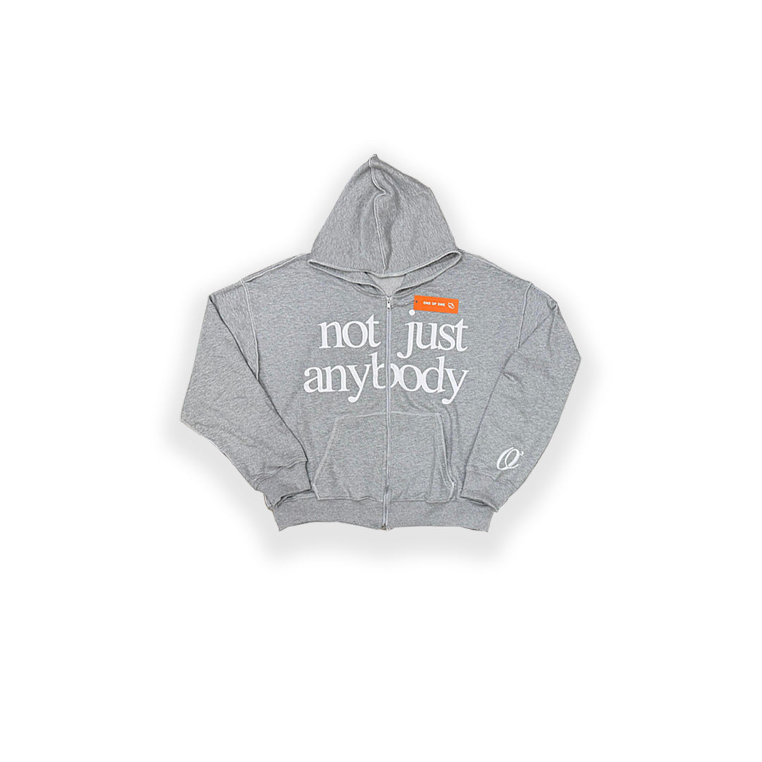 "NJA" Zip Up - GRY